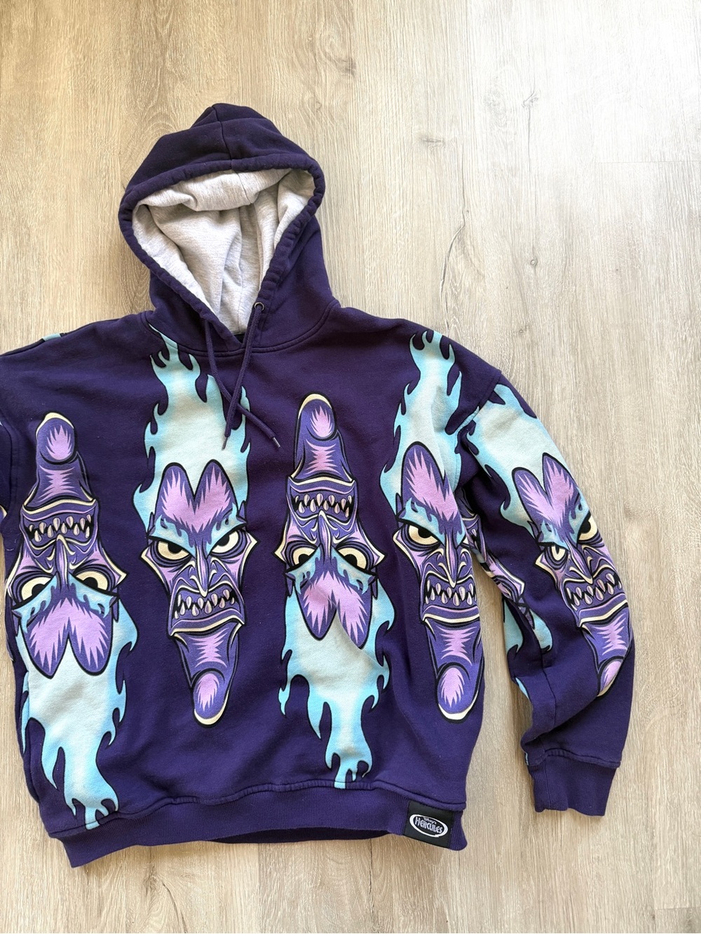 Oh My Disney Purple Hercules Hades Sweatshirt Hoodie Medium